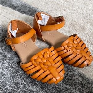Strapy sandal.